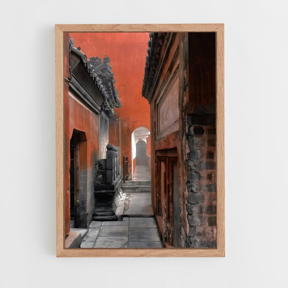 Poster Allée de Pingzhou – affiche Kung Fu (vue 4)